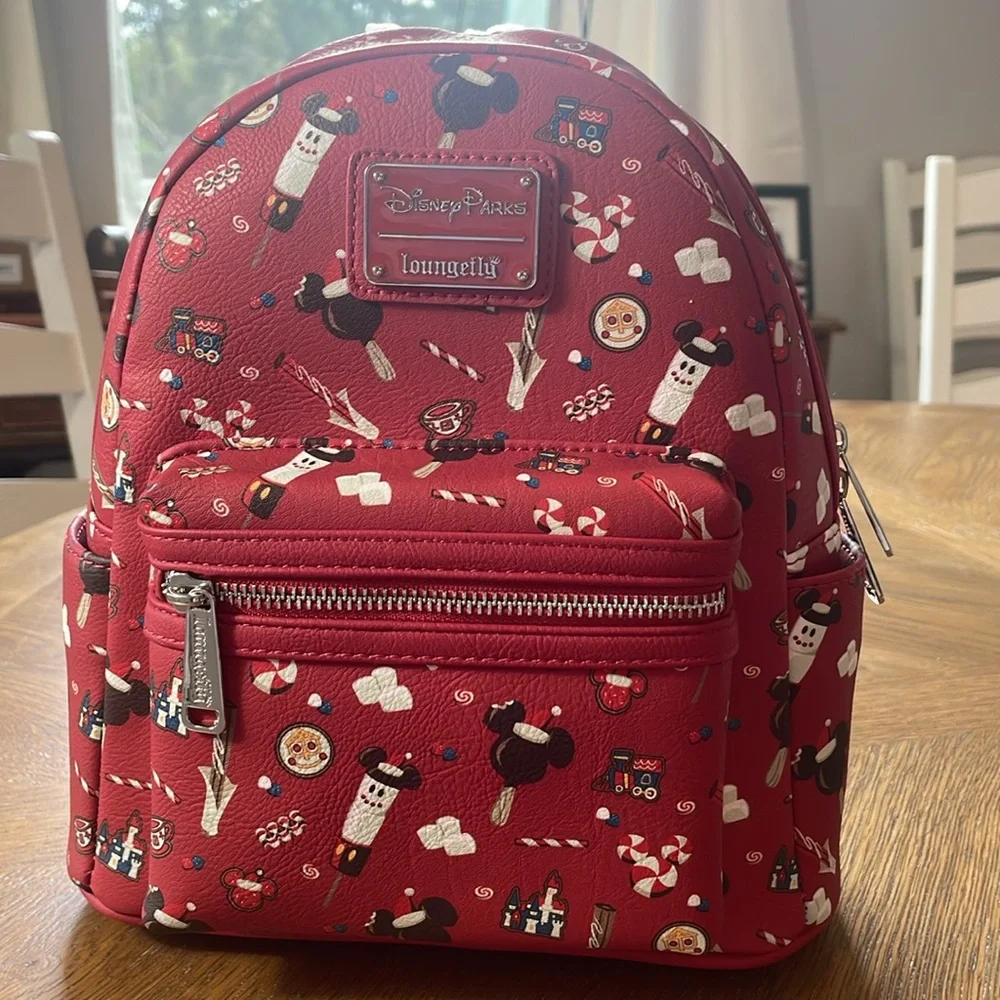 Disney Parks Loungefly. Christmas Snacks Holiday Edition
